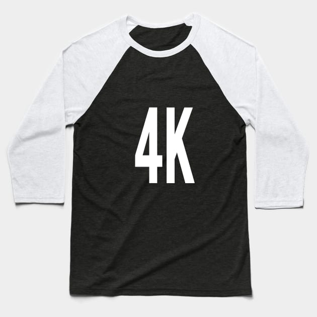 4K Baseball T-Shirt by downundershooter